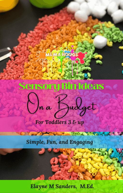 sensory play ideas on a budget e-book